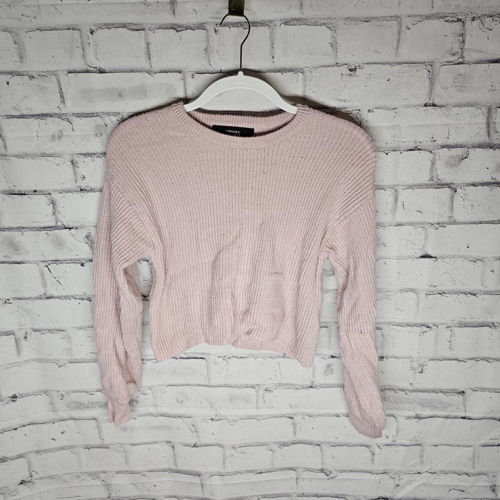 Forever 21 Ribbed Crop Sweater